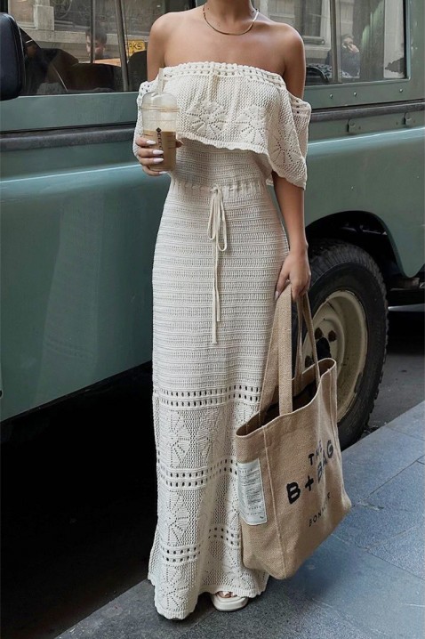 Rochie NOVAFAME ECRU, Culoare: ecru, IVET.RO - Reduceri de până la -80%