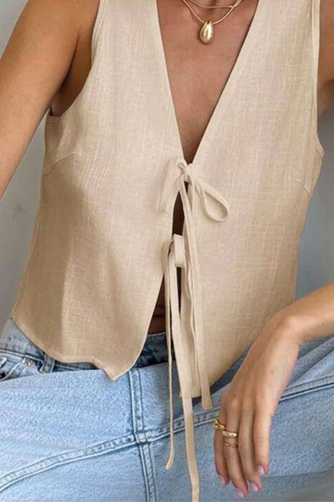 Top BADIE BEIGE, Culoare: bej, IVET.RO - Reduceri de până la -80%