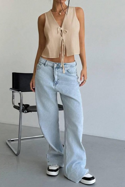 Top BADIE BEIGE, Culoare: bej, IVET.RO - Reduceri de până la -80%