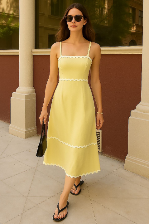 Rochie MUSERA YELLOW, Culoare: galben, IVET.RO - Reduceri de până la -80%