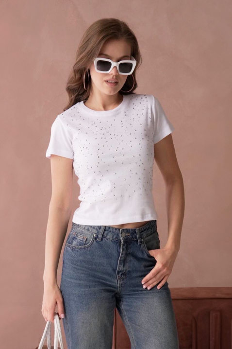 Tricou RAVIKA WHITE, Culoare: alb, IVET.RO - Reduceri de până la -80%