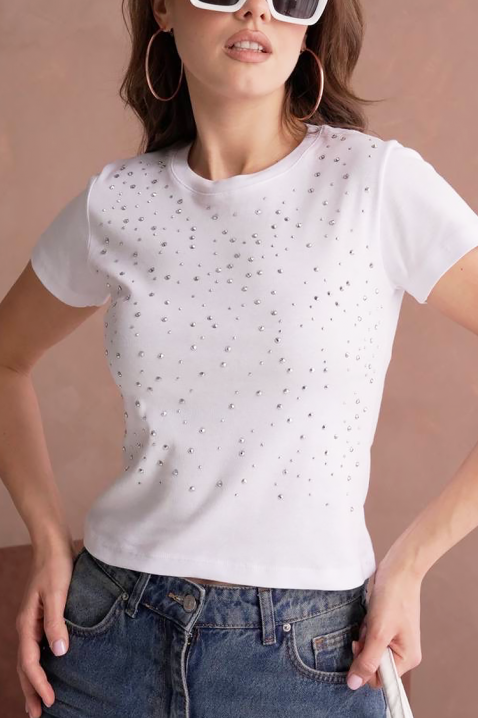 Tricou RAVIKA WHITE, Culoare: alb, IVET.RO - Reduceri de până la -80%