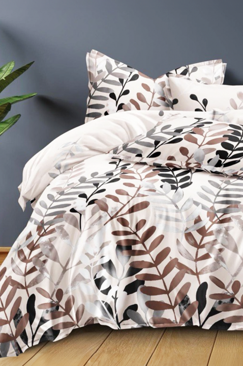 Lenjerie de pat SILNERFA 180x200 cm bumbac 4 piese, Culoare: multicolor, IVET.RO - Reduceri de până la -80%