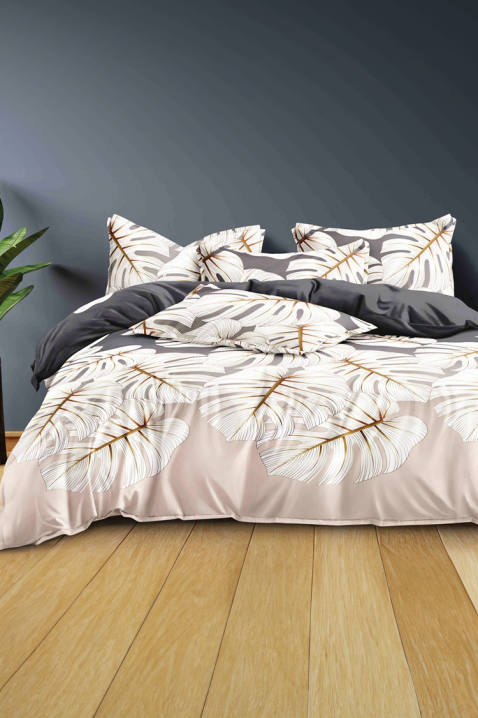 Lenjerie de pat SILNERFA 180x200 cm bumbac 4 piese, Culoare: multicolor, IVET.RO - Reduceri de până la -80%