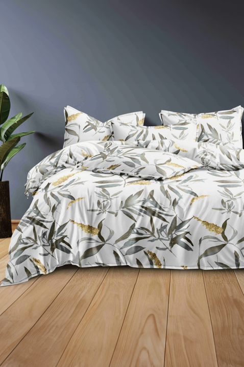 Lenjerie de pat GRIOFEPA 180x200 cm bumbac 4 piese, Culoare: multicolor, IVET.RO - Reduceri de până la -80%