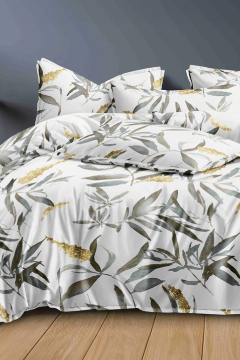 Lenjerie de pat GRIOFEPA 180x200 cm bumbac 4 piese, Culoare: multicolor, IVET.RO - Reduceri de până la -80%