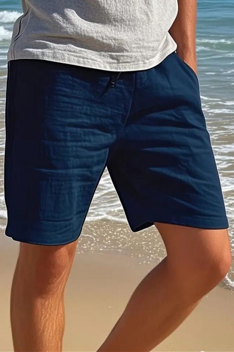 Pantaloni scurți pentru bărbați KROMO NAVY, Culoare: bleumarin, IVET.RO - Reduceri de până la -80%