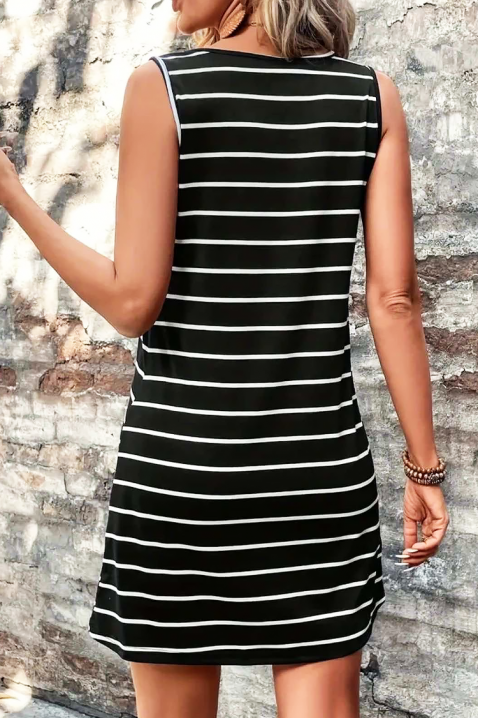 Rochie STRAIPA BLACK, Culoare: negru, IVET.RO - Reduceri de până la -80%