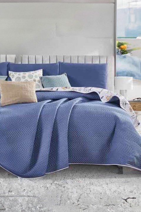 Cuvertură de pat cu două fețe DELAMONA 220x240 cm, Culoare: multicolor, IVET.RO - Reduceri de până la -80%