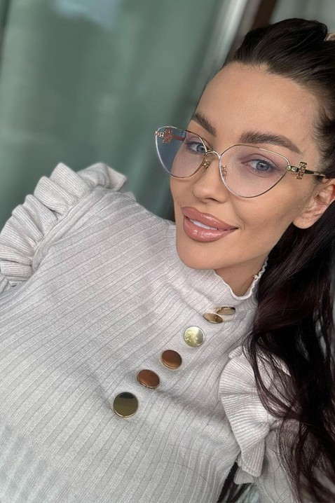 Ochelari damă CILIYA, Culoare: transparent, IVET.RO - Reduceri de până la -80%