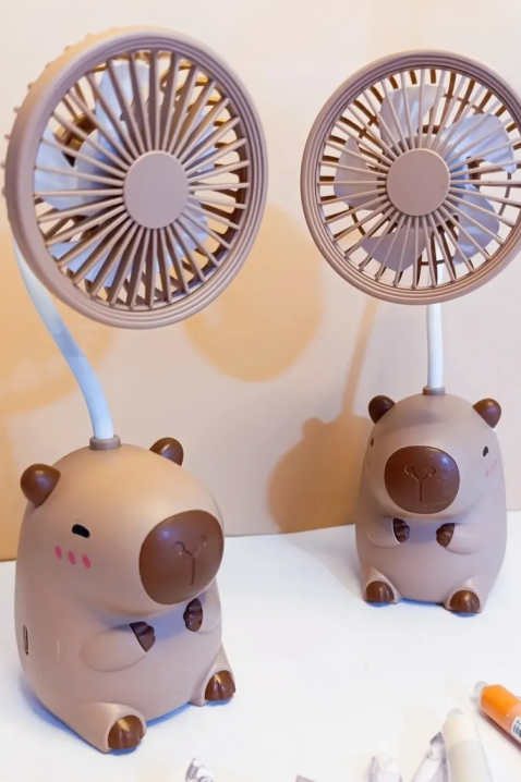 Ventilator mini manual DRIOXY, Culoare: maro, IVET.RO - Reduceri de până la -80%