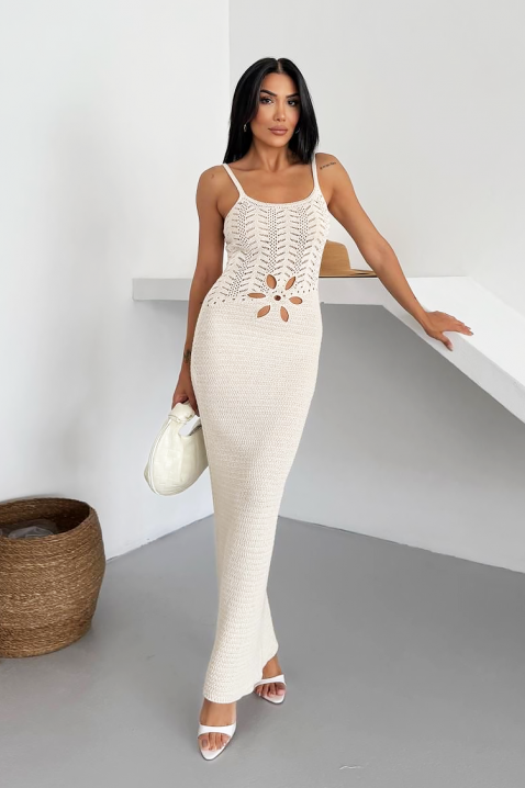 Rochie HOTTINA ECRU, Culoare: ecru, IVET.RO - Reduceri de până la -80%