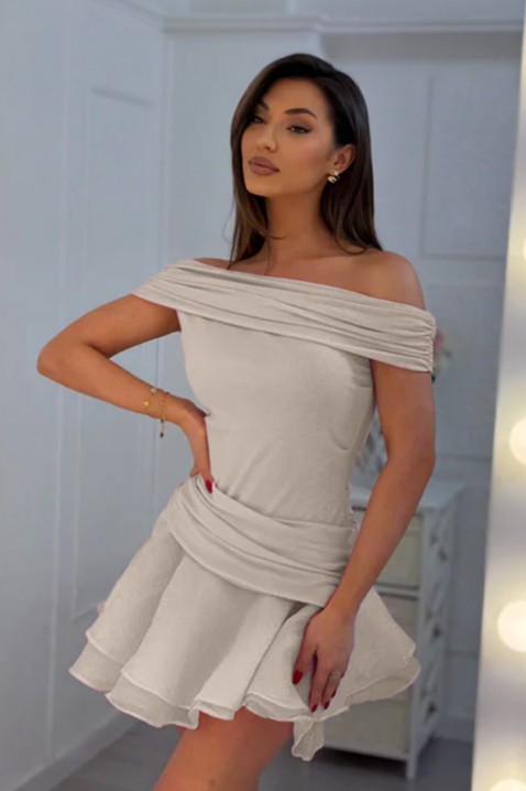 Rochie POLERZA BEIGE, Culoare: bej, IVET.RO - Reduceri de până la -80%