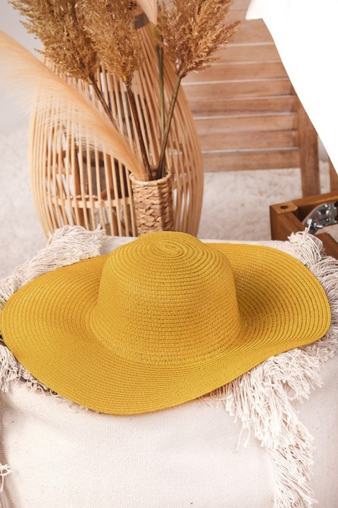 Pălărie HATANA YELLOW, Culoare: galben, IVET.RO - Reduceri de până la -80%