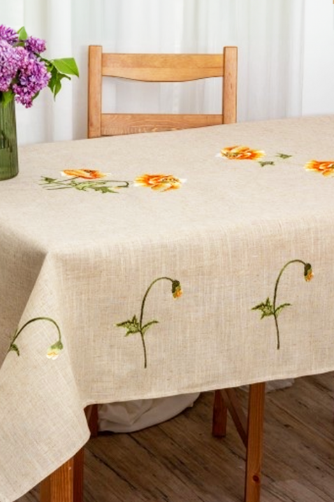 Față de masă ROLMEJA 130x130 cm, Culoare: bej, IVET.RO - Reduceri de până la -80%
