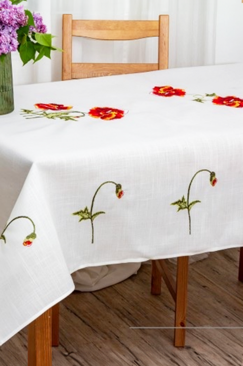 Față de masă PRONELGA 100x100 cm, Culoare: alb, IVET.RO - Reduceri de până la -80%