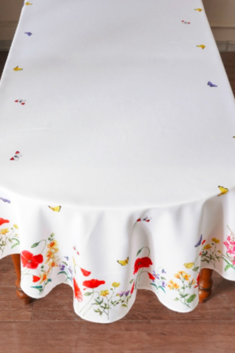 Față de masă SIGMOLXA 110x160 cm, Culoare: alb, IVET.RO - Reduceri de până la -80%