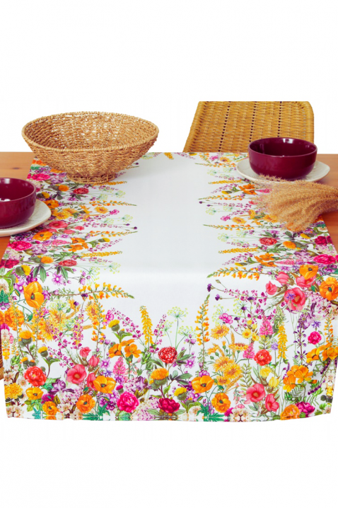 Față de masă decor MOMEGA 40x140 cm, Culoare: multicolor, IVET.RO - Reduceri de până la -80%