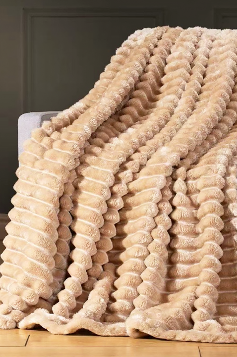 Pătură DIMFELDA BEIGE 160x200 cm, Culoare: bej, IVET.RO - Reduceri de până la -80%