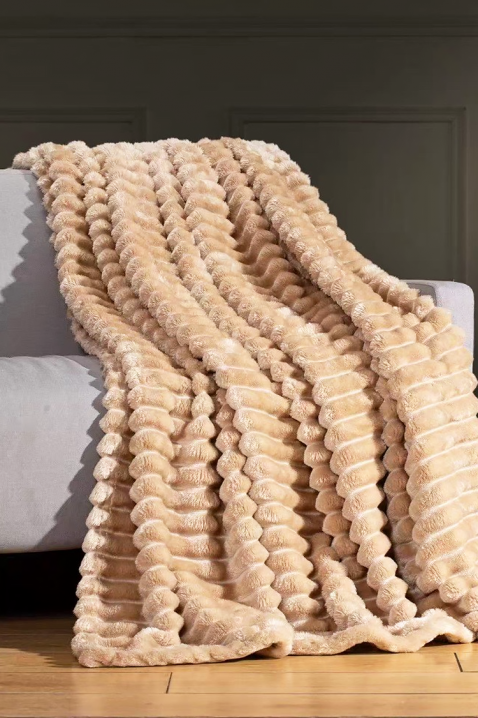 Pătură DIMFELDA BEIGE 200x220 cm, Culoare: bej, IVET.RO - Reduceri de până la -80%