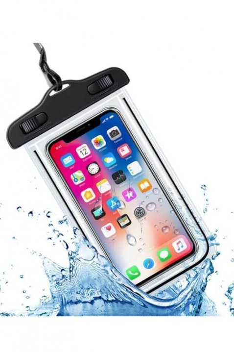 Carcasa impermeabilă pentru telefon mobil ZISY BLACK, Culoare: negru, IVET.RO - Reduceri de până la -80%