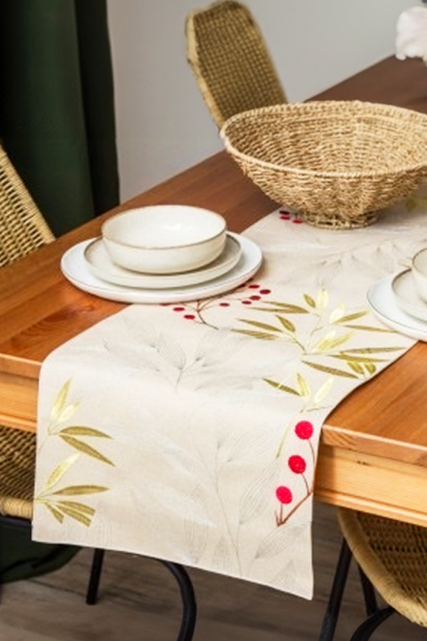 Față de masă decor VIFOLJA 35x180 cm, Culoare: multicolor, IVET.RO - Reduceri de până la -80%