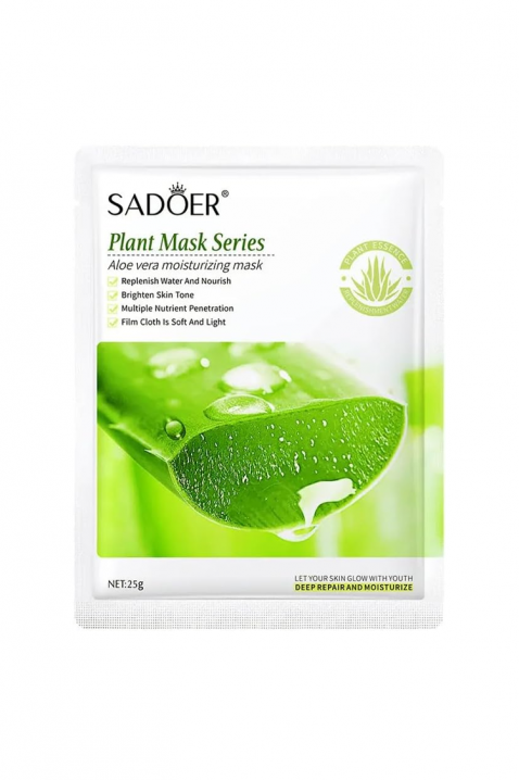 Mască de față SADOER Plant Facial Mask ALOEVERAIVET.RO - Reduceri de până la -80%