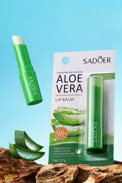 Balsam de buze SADOER Aloe Lip BalmIVET.RO - Reduceri de până la -80%