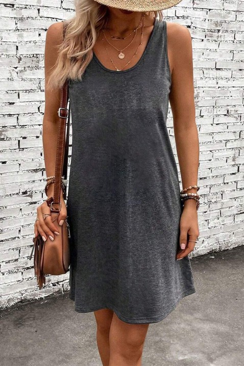 Rochie SKLIRONZA GREY, Culoare: gri, IVET.RO - Reduceri de până la -80%