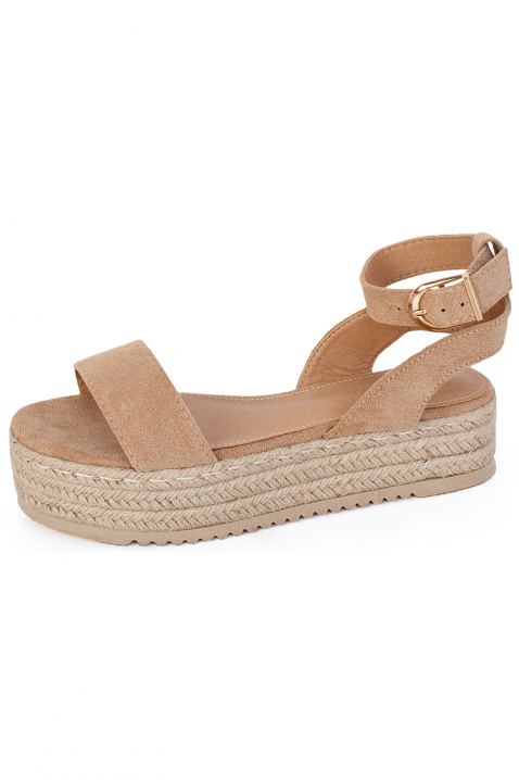Sandale ALELONDA BEIGE, Culoare: bej, IVET.RO - Reduceri de până la -80%