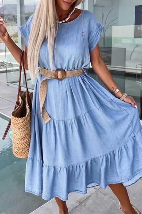 Rochie ZARELZA SKY, Culoare: albastru deschis, IVET.RO - Reduceri de până la -80%