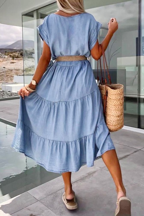 Rochie ZARELZA SKY, Culoare: albastru deschis, IVET.RO - Reduceri de până la -80%