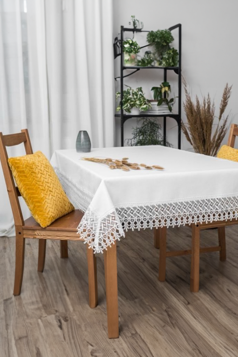 Față de masă ARMOLGA 90x160 cm, Culoare: alb, IVET.RO - Reduceri de până la -80%