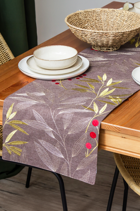 Față de masă decor TIZOLVA LILA 35x140 cm, Culoare: lila, IVET.RO - Reduceri de până la -80%