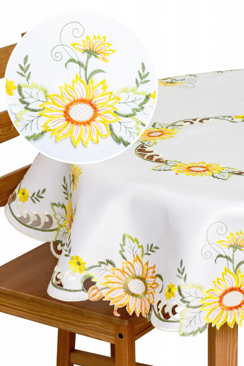 Față de masă ZERMOJA 140x220 cm, Culoare: ecru, IVET.RO - Reduceri de până la -80%
