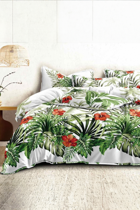 Lenjerie de pat SRONEXA 200x220 cm bumbac - 4 piese, Culoare: multicolor, IVET.RO - Reduceri de până la -80%