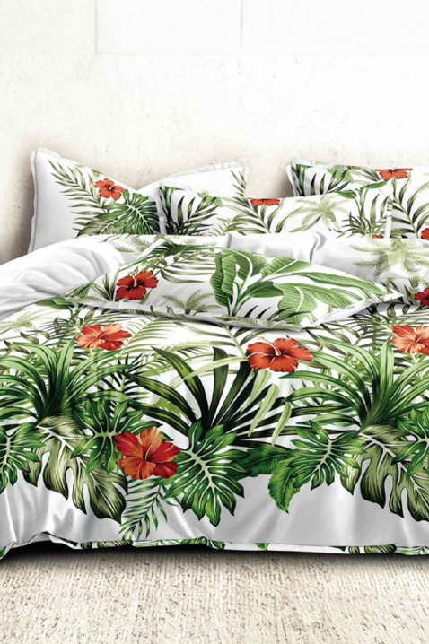 Lenjerie de pat SRONEXA 200x220 cm bumbac - 4 piese, Culoare: multicolor, IVET.RO - Reduceri de până la -80%
