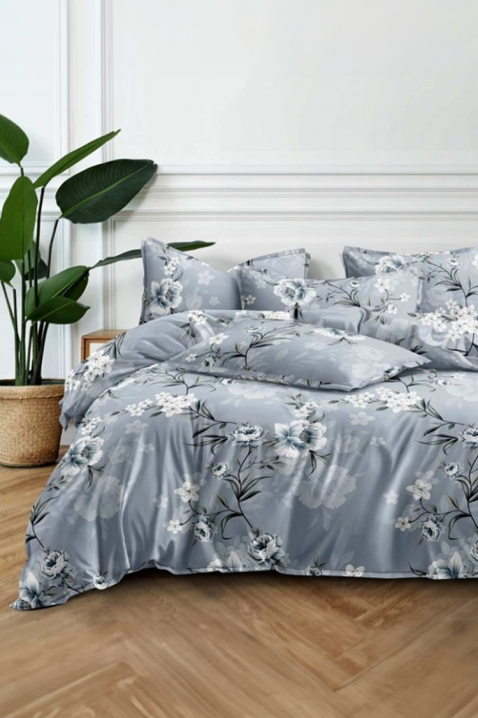 Lenjerie de pat ZUMELGA 200x220 cm bumbac 4 piese, Culoare: multicolor, IVET.RO - Reduceri de până la -80%