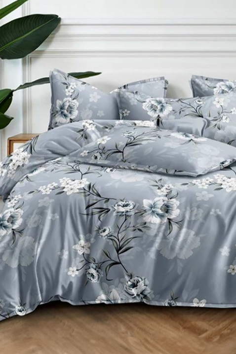 Lenjerie de pat ZUMELGA 200x220 cm bumbac 4 piese, Culoare: multicolor, IVET.RO - Reduceri de până la -80%