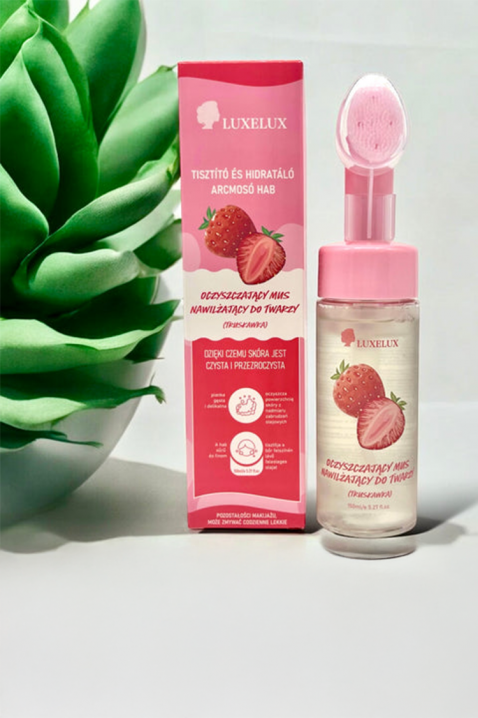 Spumă de curățare LUXELUX Cleansing Foam STRAWBERRYIVET.RO - Reduceri de până la -80%