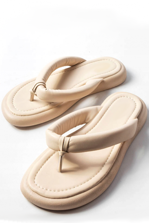 Papuci damă USBERZA BEIGE, Culoare: bej, IVET.RO - Reduceri de până la -80%