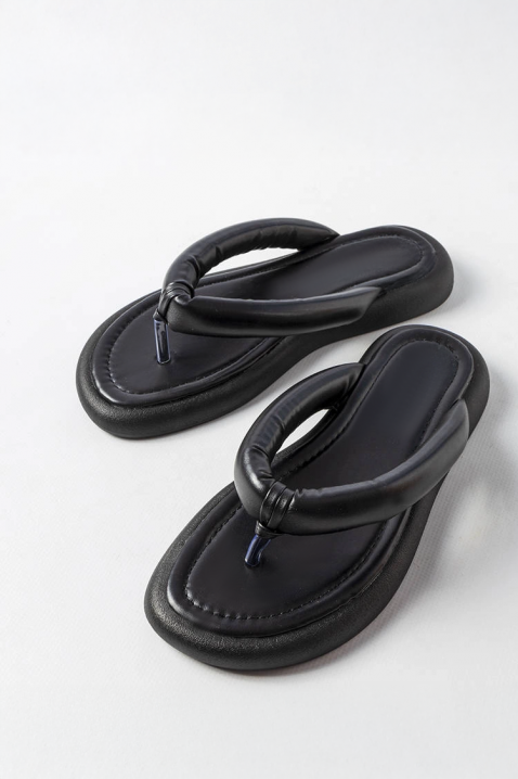 Papuci damă USBERZA BLACK, Culoare: negru, IVET.RO - Reduceri de până la -80%