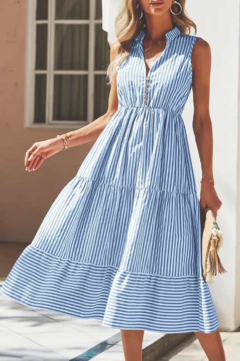 Rochie SIMERVA BLUE, Culoare: albastru, IVET.RO - Reduceri de până la -80%