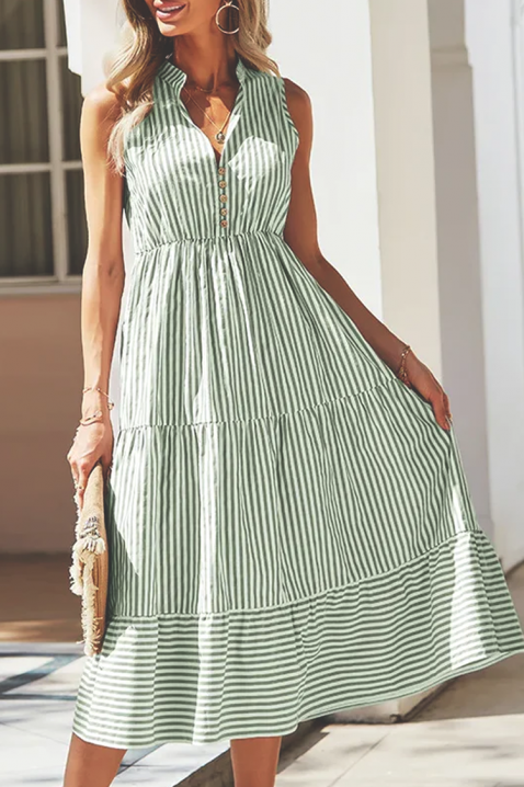 Rochie SIMERVA GREEN, Culoare: verde, IVET.RO - Reduceri de până la -80%