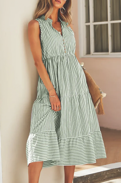 Rochie SIMERVA GREEN, Culoare: verde, IVET.RO - Reduceri de până la -80%