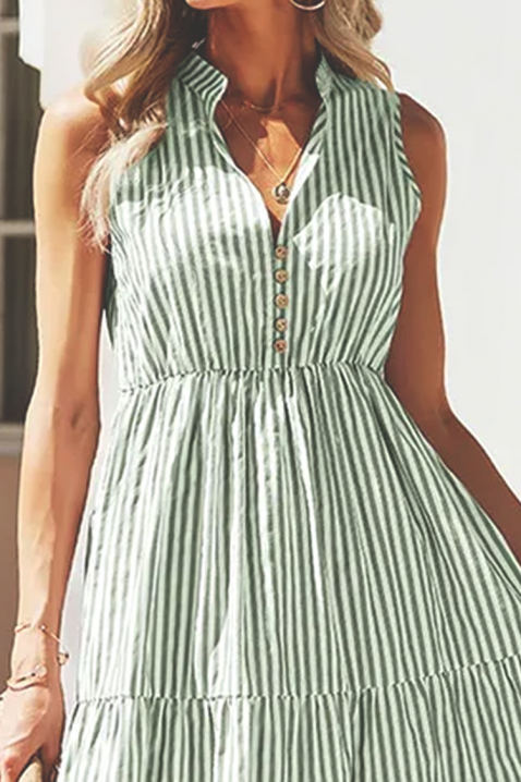Rochie SIMERVA GREEN, Culoare: verde, IVET.RO - Reduceri de până la -80%