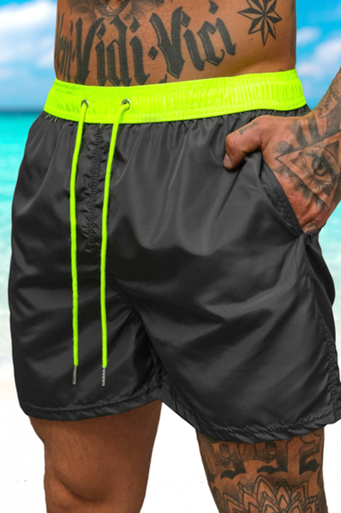 Pantaloni scurți de înot bărbați BENEZO NEON, Culoare: neon, IVET.RO - Reduceri de până la -80%
