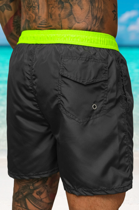 Pantaloni scurți de înot bărbați BENEZO NEON, Culoare: neon, IVET.RO - Reduceri de până la -80%