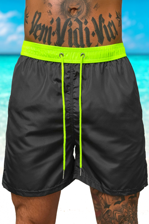 Pantaloni scurți de înot bărbați BENEZO NEON, Culoare: neon, IVET.RO - Reduceri de până la -80%