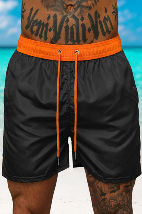 Pantaloni scurți de înot bărbați BENEZO ORANGE, Culoare: portocaliu, IVET.RO - Reduceri de până la -80%